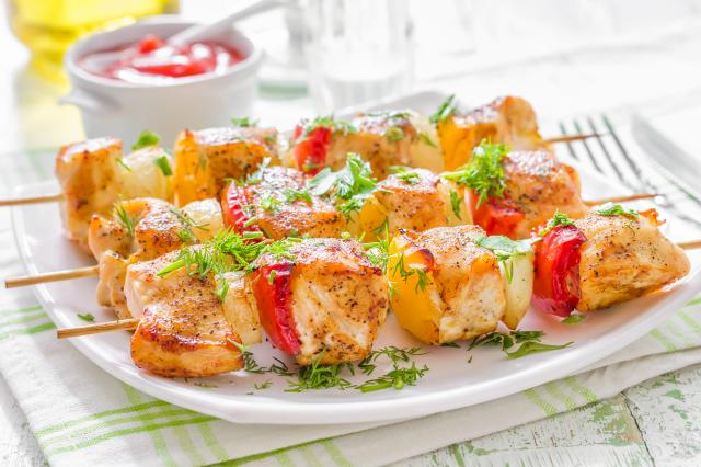 Chicken Kabob Skewers Chicken Kabob Skewers